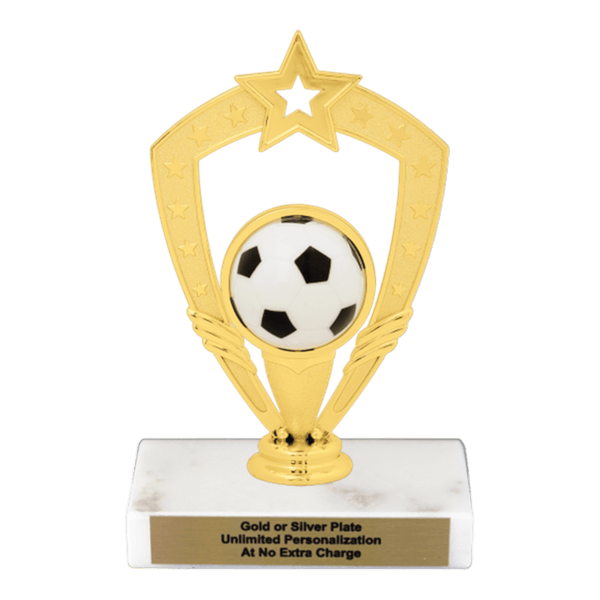 Custom Soccer Trophy - Type A Series 1RP92716 - AndersonTrophy.com