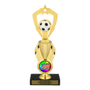 Custom Soccer Trophy - Type B Series 1RP92716/342655 - AndersonTrophy.com
