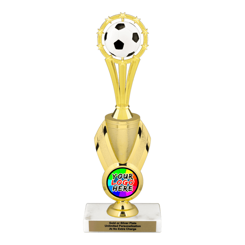 Custom Soccer Trophy - Type B Series 1SPN204/342655 - AndersonTrophy.com