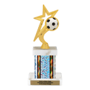 Custom Soccer Trophy - Type F Series 1FIG5005 - AndersonTrophy.com