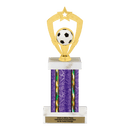 Custom Soccer Trophy - Type F Series 1RP92716 - AndersonTrophy.com