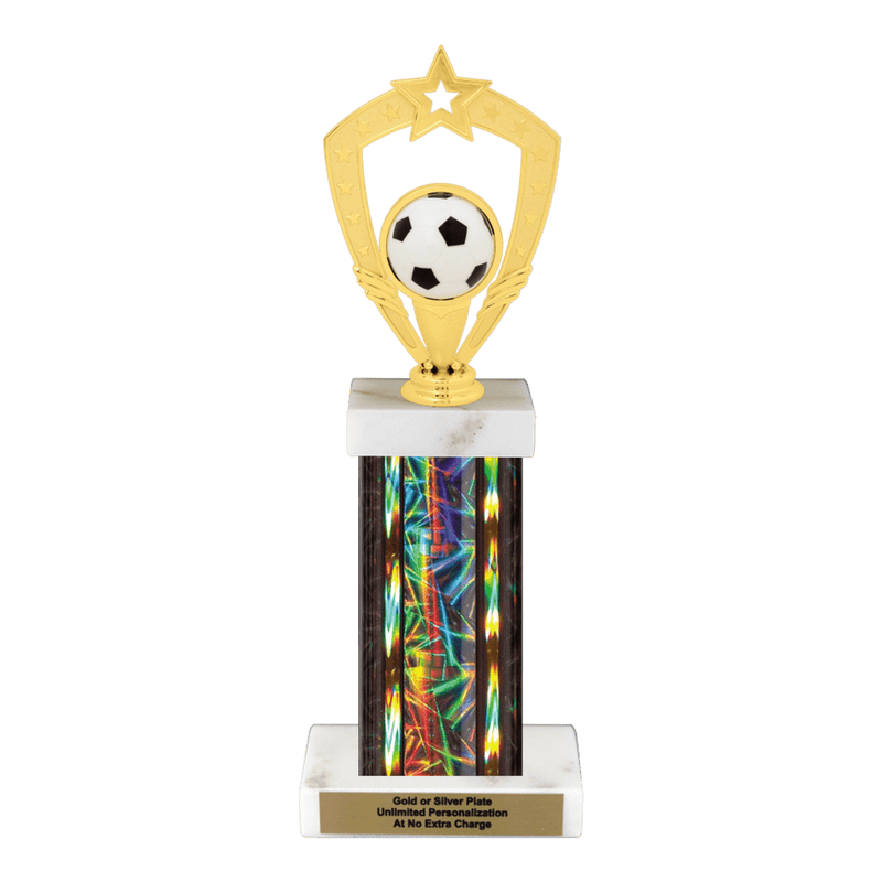 Custom Soccer Trophy - Type F Series 1RP92716 - AndersonTrophy.com