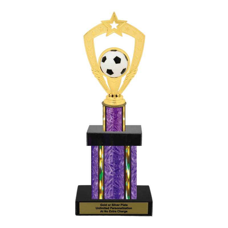 Custom Soccer Trophy - Type G Series 1RP92716 - AndersonTrophy.com