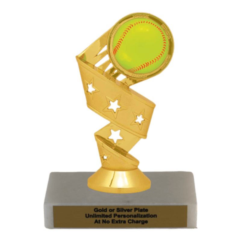 Custom Softball Trophy - Type A Series 1RP91646 - AndersonTrophy.com