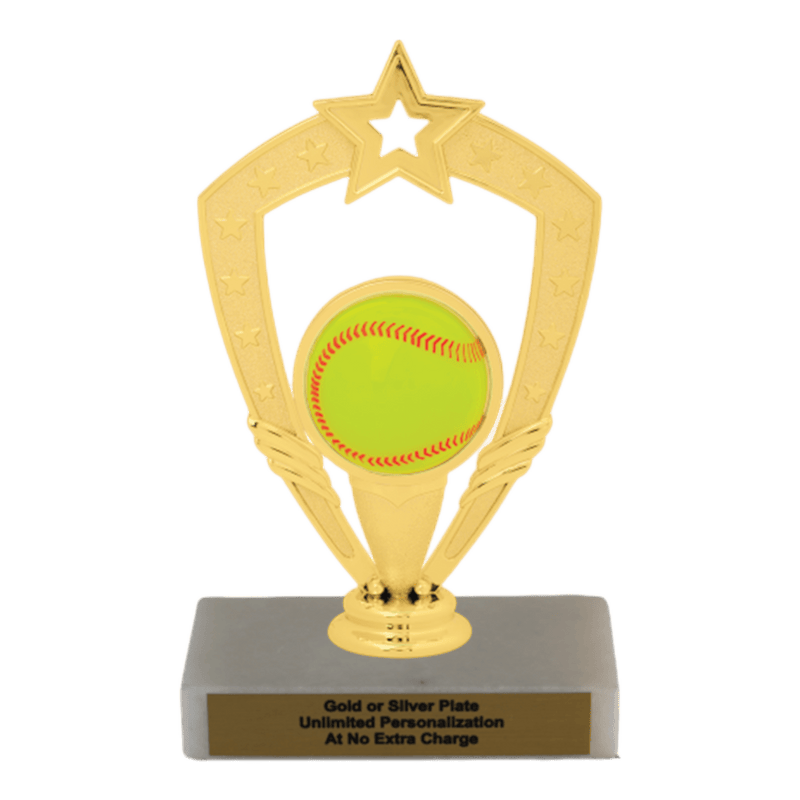 Custom Softball Trophy - Type A Series 1RP92796 - AndersonTrophy.com