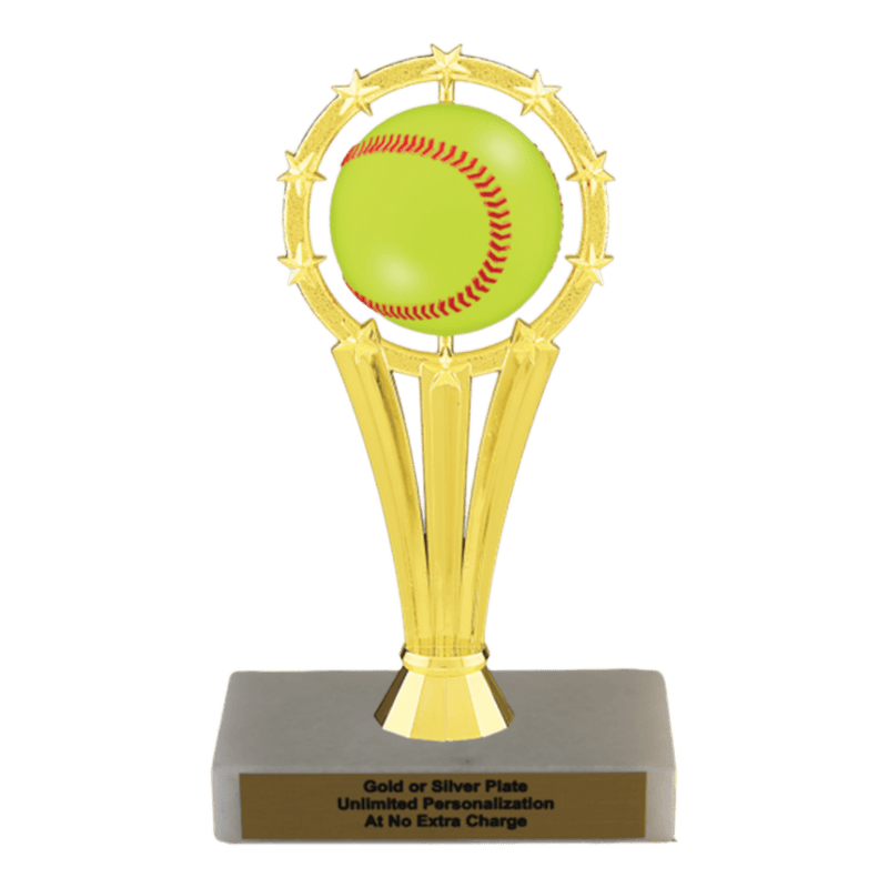 Custom Softball Trophy - Type A Series 1SPN205 - AndersonTrophy.com
