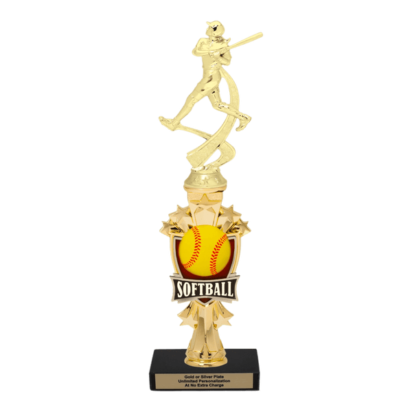 Custom Softball Trophy - Type B Series 2MF4502/2MR732 - AndersonTrophy.com