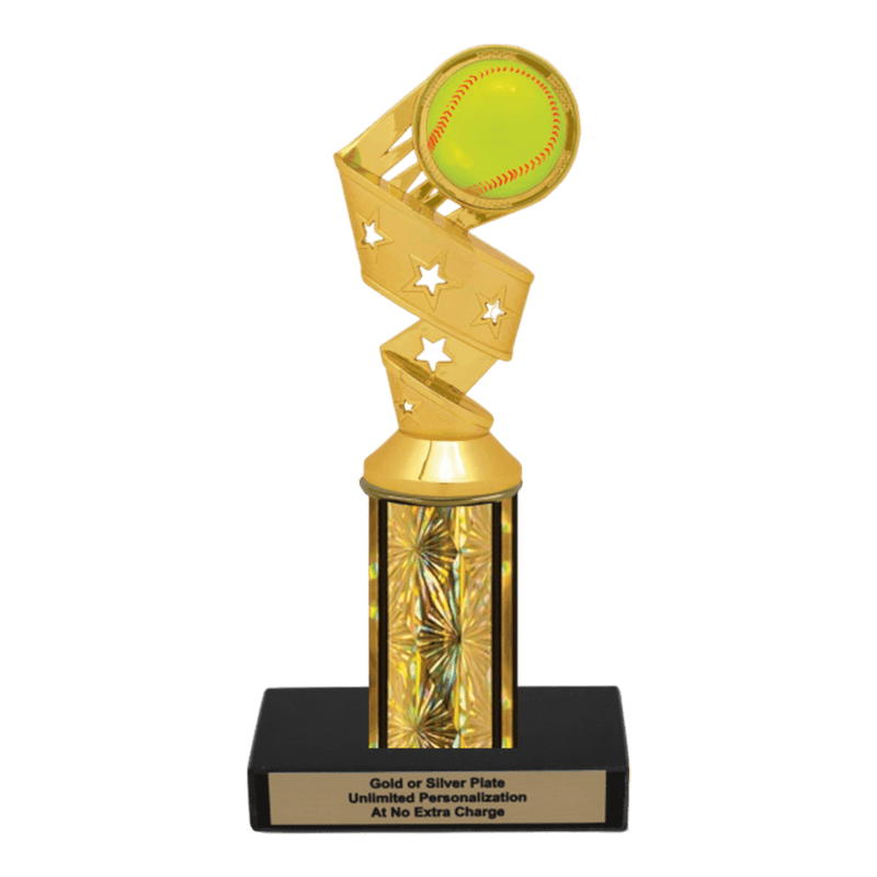 Custom Softball Trophy - Type C Series 1RP91646 - AndersonTrophy.com