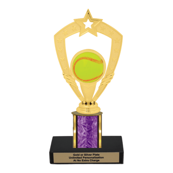 Custom Softball Trophy - Type C Series 1RP92796 - AndersonTrophy.com