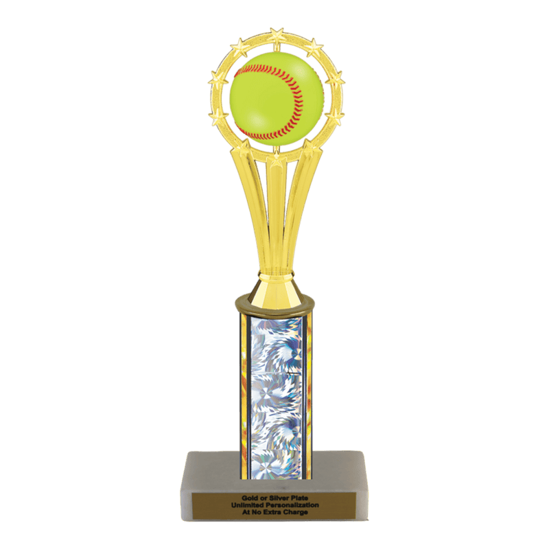 Custom Softball Trophy - Type C Series 1SPN205 - AndersonTrophy.com