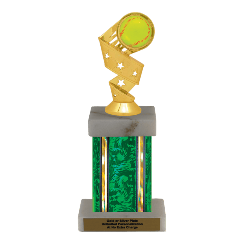 Custom Softball Trophy - Type F Series 1RP91646 - AndersonTrophy.com