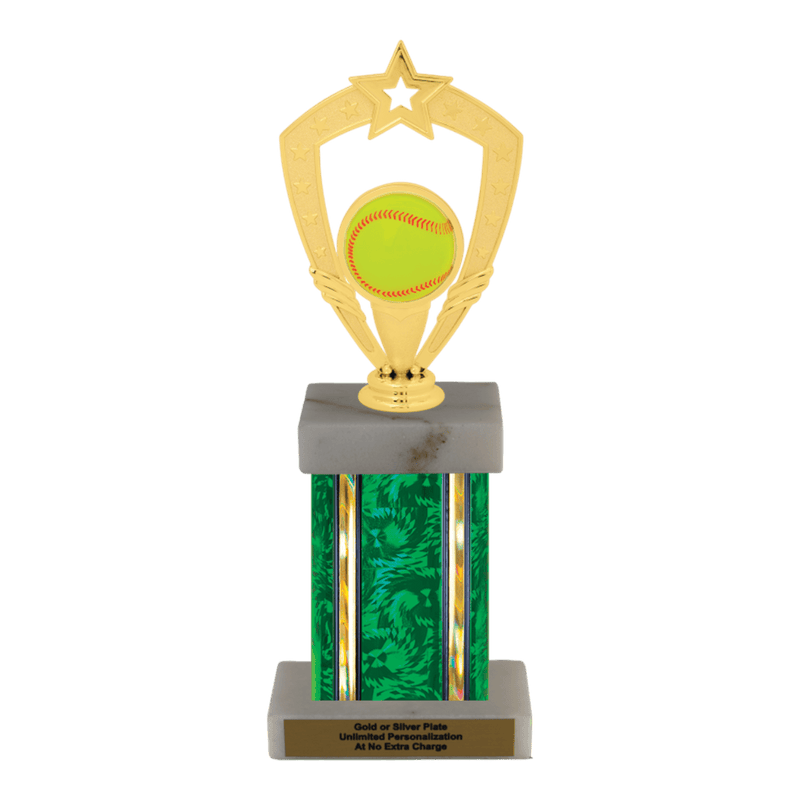 Custom Softball Trophy - Type F Series 1RP92796 - AndersonTrophy.com