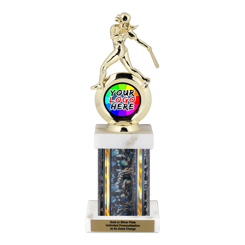 Custom Softball Trophy - Type F Series 35720 - AndersonTrophy.com