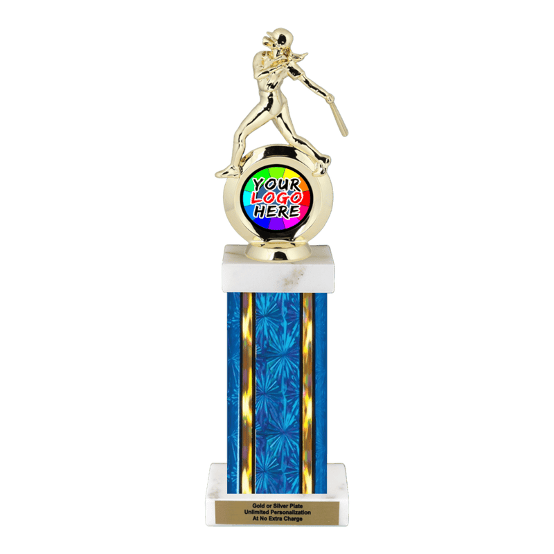 Custom Softball Trophy - Type F Series 35720 - AndersonTrophy.com