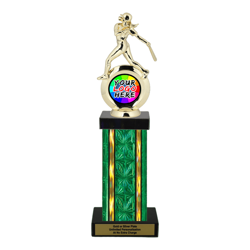 Custom Softball Trophy - Type F Series 35720 - AndersonTrophy.com