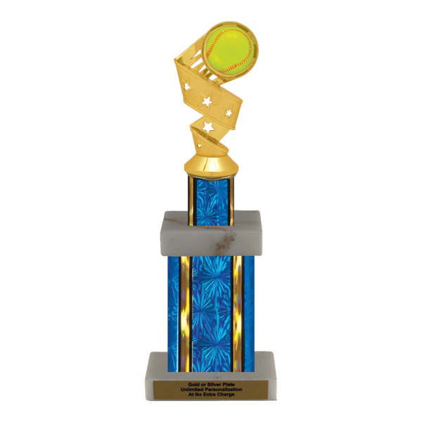 Custom Softball Trophy - Type G Series 1RP91646 - AndersonTrophy.com