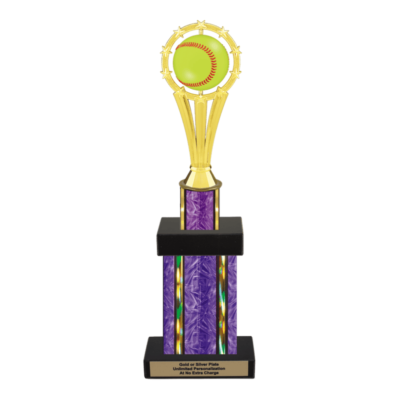 Custom Softball Trophy - Type G Series 1SPN205 - AndersonTrophy.com