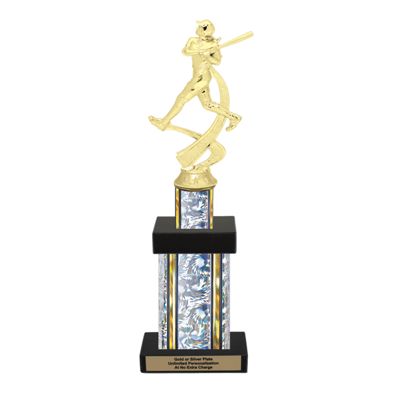Custom Softball Trophy - Type G Series 2MF4502 - AndersonTrophy.com