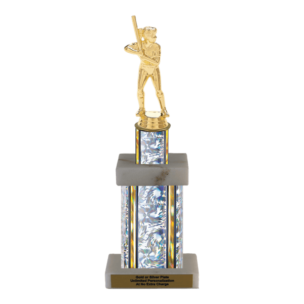 Custom Softball Trophy - Type G Series 3520 - AndersonTrophy.com