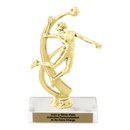 Custom Volleyball Trophy - Type A Series 2MF4525 - AndersonTrophy.com