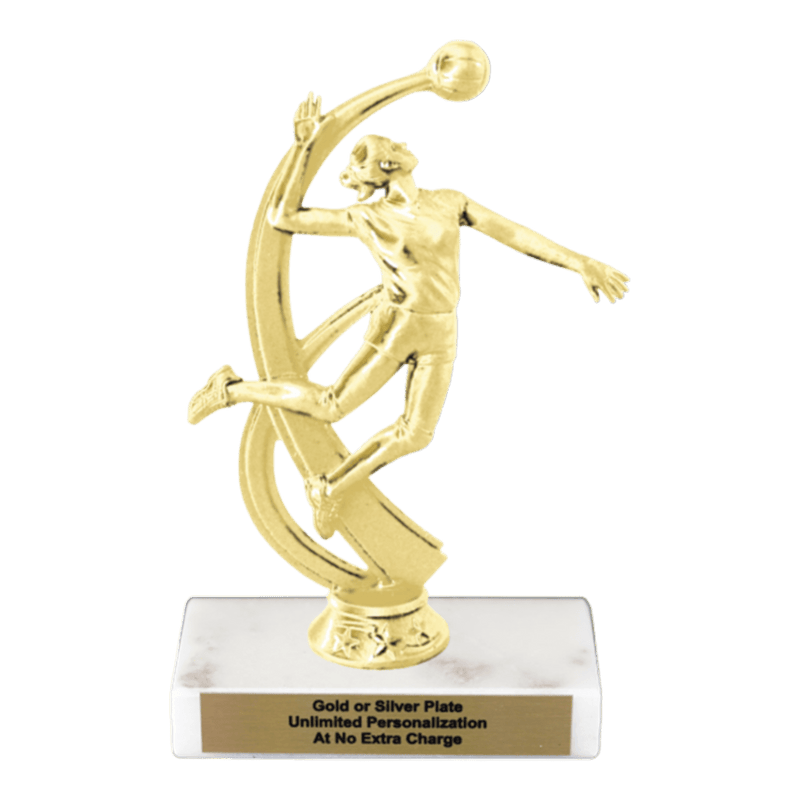 Custom Volleyball Trophy - Type A Series 2MF4525 - AndersonTrophy.com