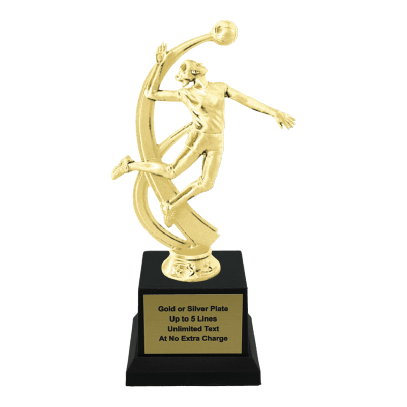 Custom Volleyball Trophy - Type A1 Series 2MF4525 - AndersonTrophy.com