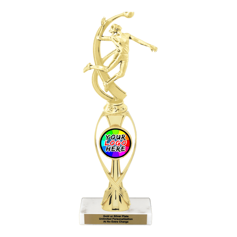 Custom Volleyball Trophy - Type B Series 2MF4525/36013 - AndersonTrophy.com