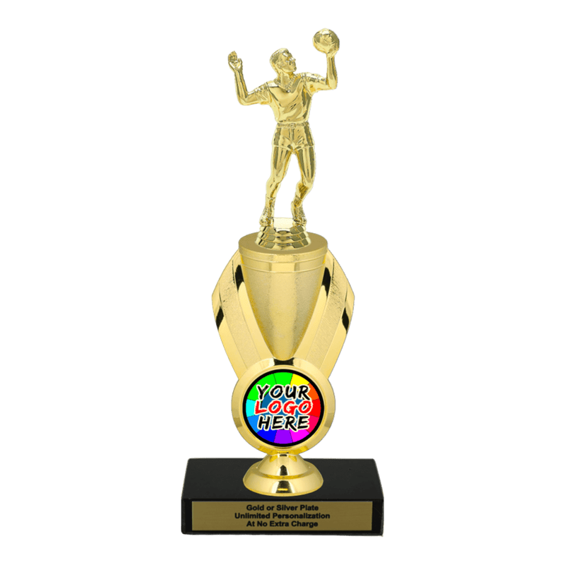 Custom Volleyball Trophy - Type B Series 3518/342655 - AndersonTrophy.com