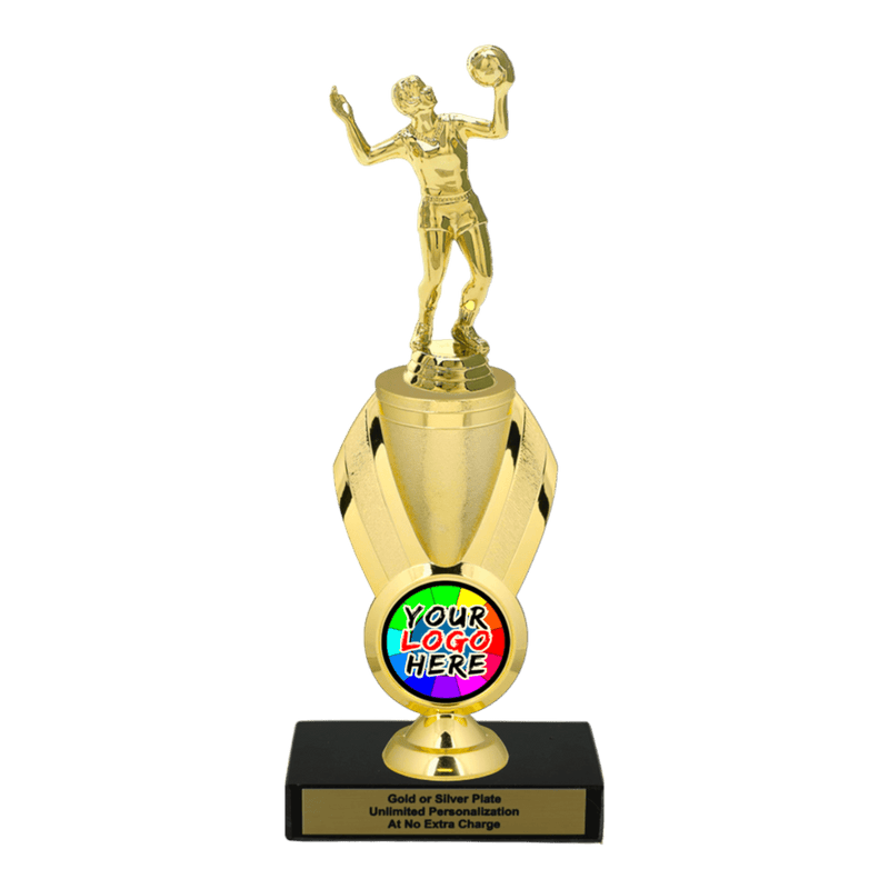 Custom Volleyball Trophy - Type B Series 3518/342655 - AndersonTrophy.com