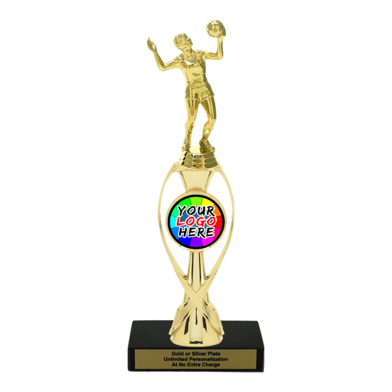 Custom Volleyball Trophy - Type B Series 3518/36013 - AndersonTrophy.com