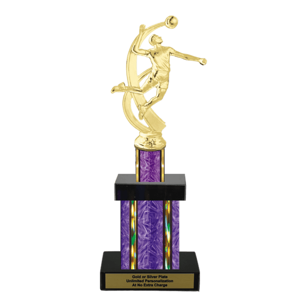 Custom Volleyball Trophy - Type G Series 2MF4525 - AndersonTrophy.com