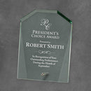 Diamond Jade Glass Stand Award - AndersonTrophy.com