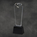 Diamond Pedestal Crystal Corporate Award - AndersonTrophy.com