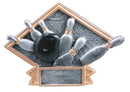 Diamond Plate Bowling Resin - AndersonTrophy.com