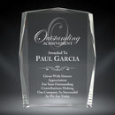 Diamond Rectangle Crystal Award - AndersonTrophy.com