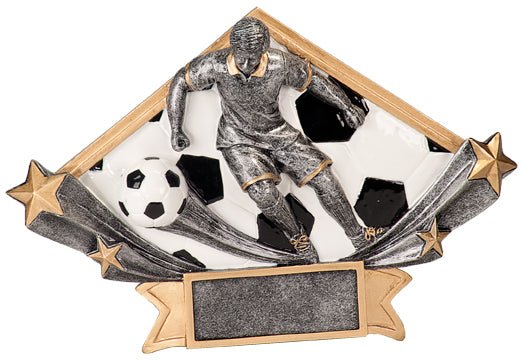 Diamond Star Series Soccer Resin Trophy - AndersonTrophy.com