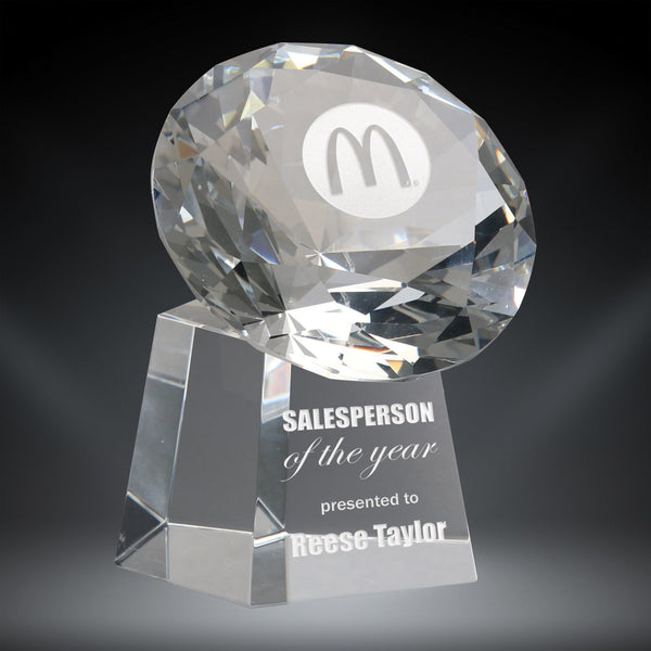 Diamond Tower Crystal Award - AndersonTrophy.com