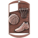 DT Hi Relief Series Basketball Dog Tag - AndersonTrophy.com