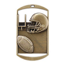 DT Hi Relief Series Football Dog Tag - AndersonTrophy.com
