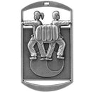 DT Hi Relief Series Martial Arts Dog Tag - AndersonTrophy.com