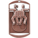 DT Hi Relief Series Martial Arts Dog Tag - AndersonTrophy.com