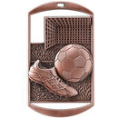 DT Hi Relief Series Soccer Dog Tag - AndersonTrophy.com