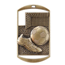 DT Hi Relief Series Soccer Dog Tag - AndersonTrophy.com