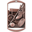 DT Hi Relief Series Track & Field Dog Tag - AndersonTrophy.com