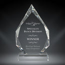 Faceted Crystal Diamond Award - AndersonTrophy.com