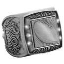 Fantasy Football Champ Ring - Antique Finish - AndersonTrophy.com