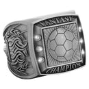 Fantasy Soccer Champion Ring - Antique Finish - AndersonTrophy.com