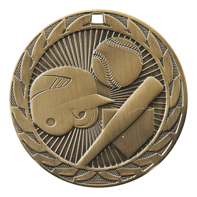 FE Iron Baseball Medals - AndersonTrophy.com