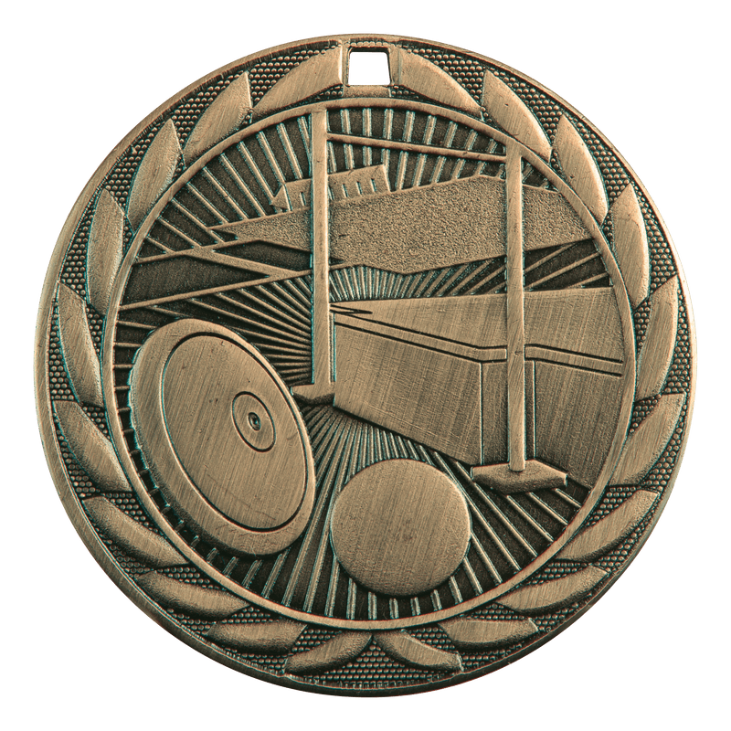 FE Iron Track & Field Medals - AndersonTrophy.com