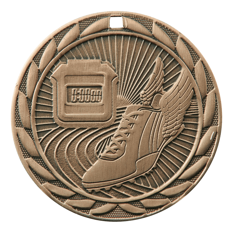 FE Iron Track Medals - AndersonTrophy.com